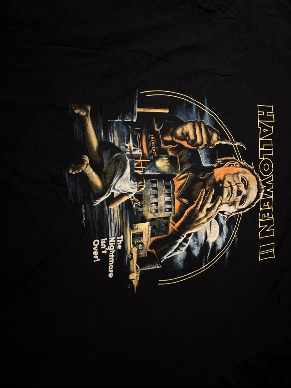 Halloween II Graphic Tee - Black